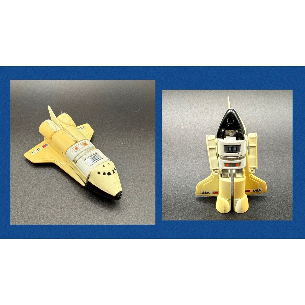 Vintage 1983 GoBots Spay-C MR-14 Tonka Space Shuttle Robot Toy